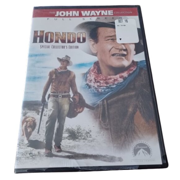 HONDO John Wayne DVD Movie Full Screen Western Special Collector's Edition NWT - Picture 1 of 3